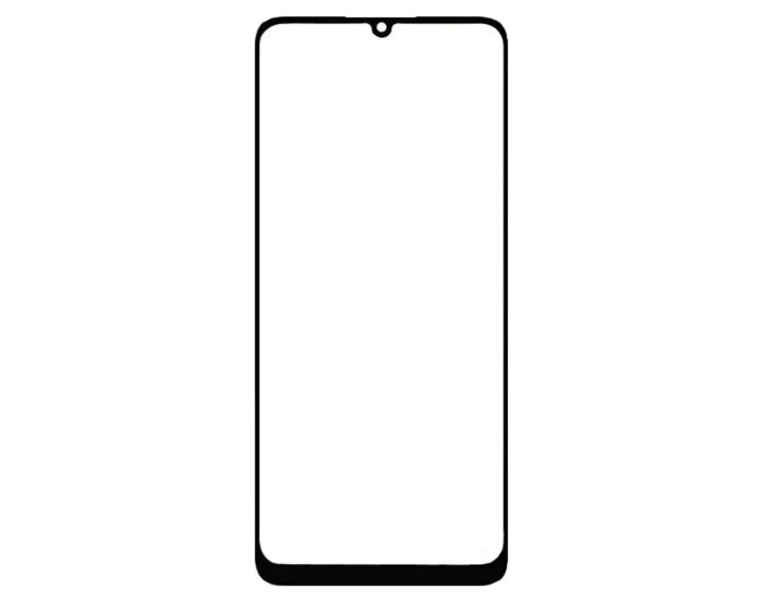 Стекло фронтальное с OCA-пленкой Nokia C31, черное с олеофобным покрытием, оригинал