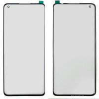 Стекло фронтальное OnePlus 8 Pro /Oppo Find X2 /Find X2 Pro, черное