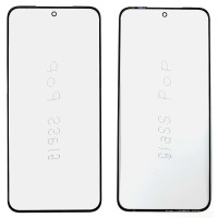 Скло фронтальне c OCA-пленкой Motorola XT2409 Edge 50 Neo, чорне, оригінал G+OCA Pro