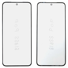 Скло фронтальне c OCA-пленкой Motorola XT2409 Edge 50 Neo, чорне, оригінал G+OCA Pro