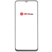 Скло фронтальне з OCA-пленкой Realme C51 /C53 NFC /C63 /Note 50 /Narzo N53, чорне G+OCA PRo