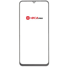 Скло фронтальне з OCA-пленкой Realme C51 /C53 NFC /C63 /Note 50 /Narzo N53, чорне G+OCA PRo