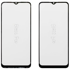 Скло фронтальне з OCA-пленкой Oppo A15 /A15s /A55 5G, Realme C11 /C12 /C15 /C21Y /C25Y /Narzo 30A /7i (Global), чорне G+OCA PRo