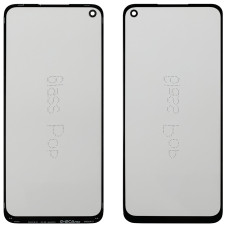 Скло фронтальне з OCA-пленкой OnePlus Nord N10, чорне, оригінал G+OCA-PRo