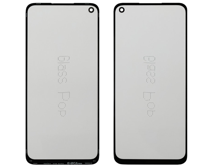 Скло фронтальне з OCA-пленкой OnePlus Nord N10, чорне, оригінал G+OCA-PRo