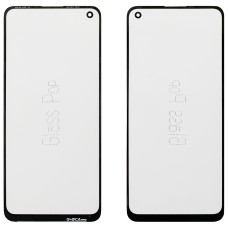 Скло фронтальне з OCA-пленкой Oppo A74/ A94 4G / A94 5G / A95 4G/ F19/ F19 Pro/ F19 Pro Plus 5G/ Reno5 Lite/ Reno5 Z, чорне G+OCA PRo