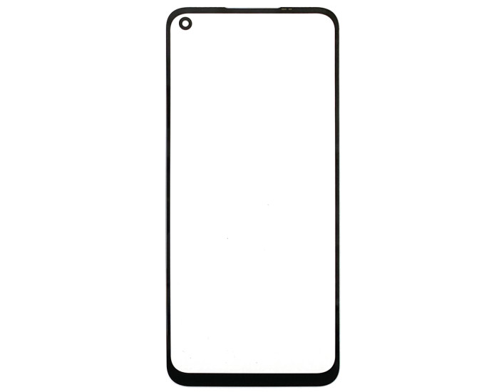 Скло фронтальне з OCA-пленкой Realme 8 /Realme 8 Pro /Realme 7 Pro /Oppo Reno 4, чорне