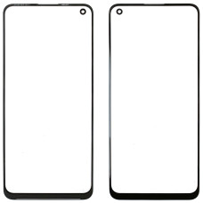 Стекло фронтальное с OCA-пленкой Realme 8 4G /7 Pro /8 Pro /V15 5G /Oppo A74 /A94 /A95 /Reno 5 Lite /F19 черное, оригинал G+OCA PRo