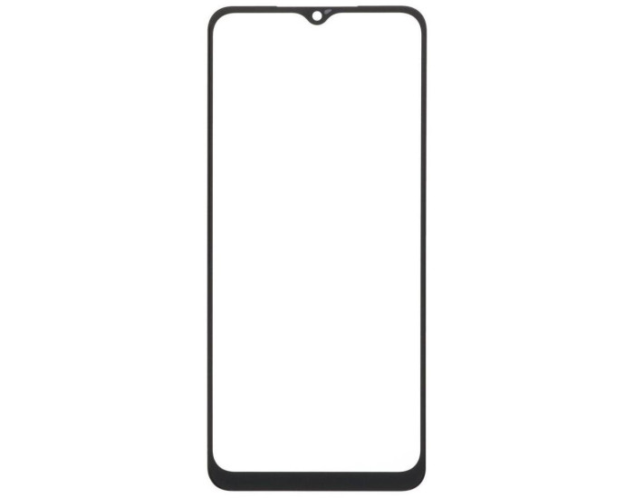 Стекло фронтальное Samsung A045F A04, черное