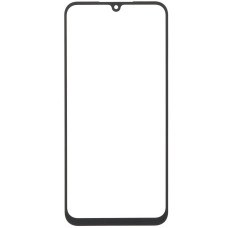 Стекло фронтальное Samsung A245 A24, черное