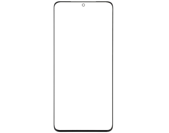 Стекло фронтальное Samsung G998 S21 Ultra 5G, черное