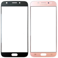 Скло фронтальне Samsung J730 J7, Рожеве золото