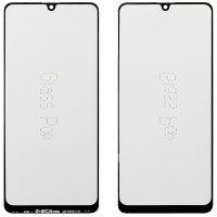 Стекло фронтальное с OCA пленкой Samsung A31 A315 /A22 4G A225 /M22 M225, черное G+OCA PRo