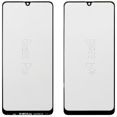 Стекло фронтальное с OCA пленкой Samsung A31 A315 /A22 4G A225 /M22 M225, черное G+OCA PRo