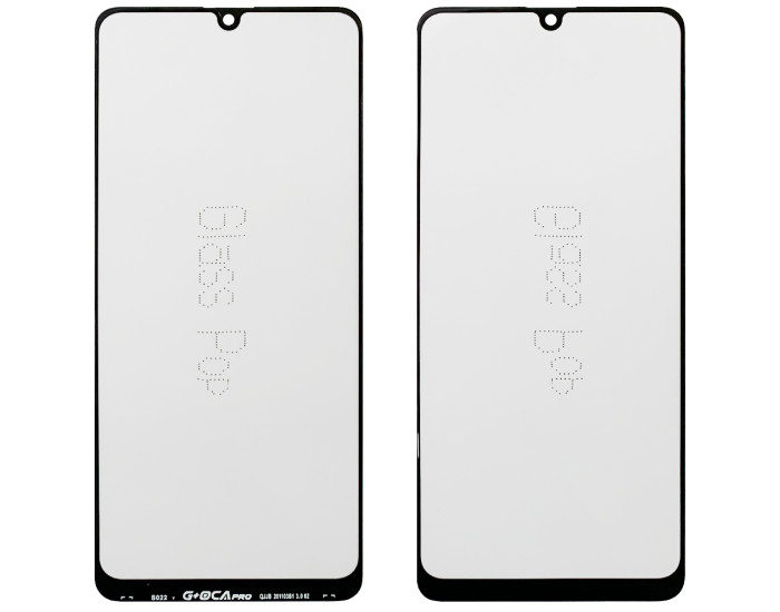 Стекло фронтальное с OCA пленкой Samsung A31 A315 /A22 4G A225 /M22 M225, черное G+OCA PRo