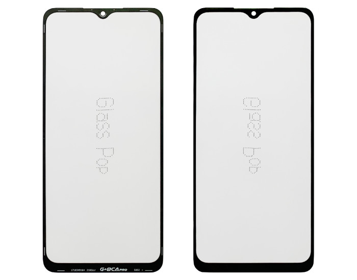 Стекло фронтальное с OCA пленкой Samsung A047F A04s /A136 A13 5G, черное G+OCA PRo