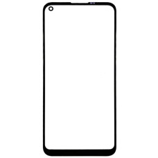 Стекло фронтальное с OCA пленкой Samsung A115F Galaxy A11 /M115F, черное