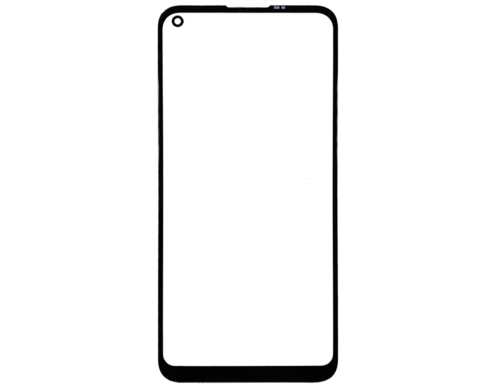Стекло фронтальное с OCA пленкой Samsung A115F Galaxy A11 /M115F, черное
