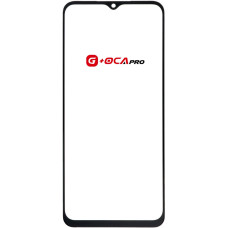Стекло фронтальное с OCA пленкой Samsung A135 /A137 /A236 /A235 /M135 /M236 /M336, черное G+OCA PRo