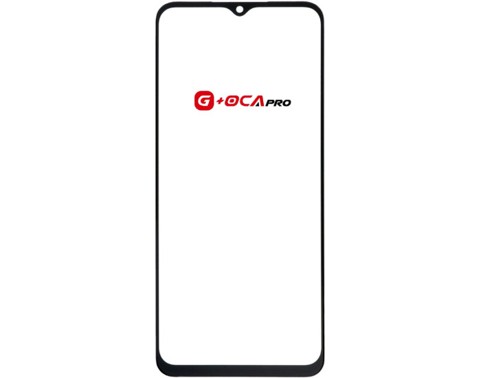 Стекло фронтальное с OCA пленкой Samsung A135 /A137 /A236 /A235 /M135 /M236 /M336, черное G+OCA PRo