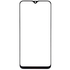 Стекло фронтальное с OCA пленкой Samsung A145 /A146 /M146, с олеофобным покрытием, черное, оригинал
