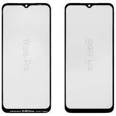 Стекло фронтальное с OCA пленкой Samsung A145 /A146 /M146, черное G+OCA PRo