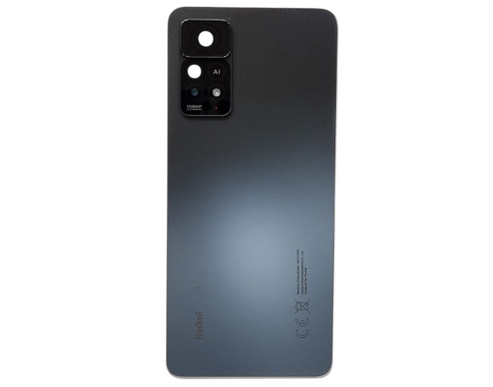 Задняя крышка для Xiaomi Redmi Note 11 Pro 5G/4G, Grey со стеклом камеры 