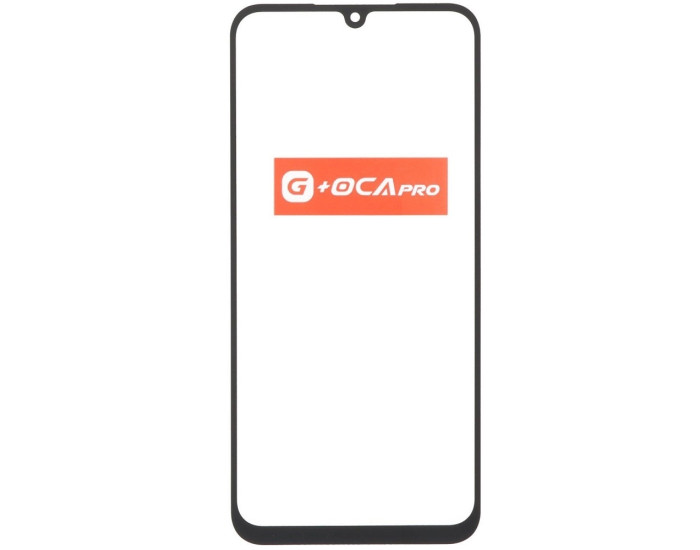 Стекло фронтальное с OCA пленкой Samsung A226 A22 5G, черное G+OCA PRo