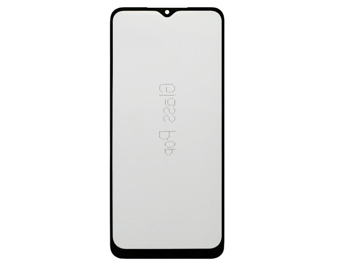 Стекло фронтальное с OCA пленкой Samsung A226 A22 5G, черное ориг PRC