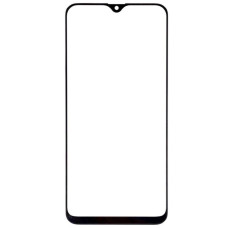 Стекло фронтальное с OCA пленкой Samsung A20 A205 /A30s A307 /M107F, черное с олеофобным покрытием, оригинал