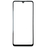Стекло фронтальное с OCA пленкой Samsung A336 A33 5G, черное с олеофобным покрытием, оригинал