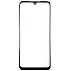 Стекло фронтальное с OCA пленкой Samsung A336 A33 5G, черное с олеофобным покрытием, оригинал