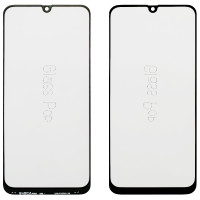Стекло фронтальное с OCA пленкой Samsung A305 Galaxy A30 /A505 /M215 /M305 /M315 черное, G+OCA PRo