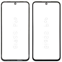 Стекло фронтальное с OCA пленкой Samsung A546 A54, черное G+OCA PRo