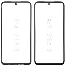 Стекло фронтальное с OCA пленкой Samsung A546 A54, черное G+OCA PRo