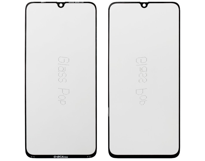 Стекло фронтальное с OCA пленкой Samsung A705 A70 /A707, черное G+OCA PRo