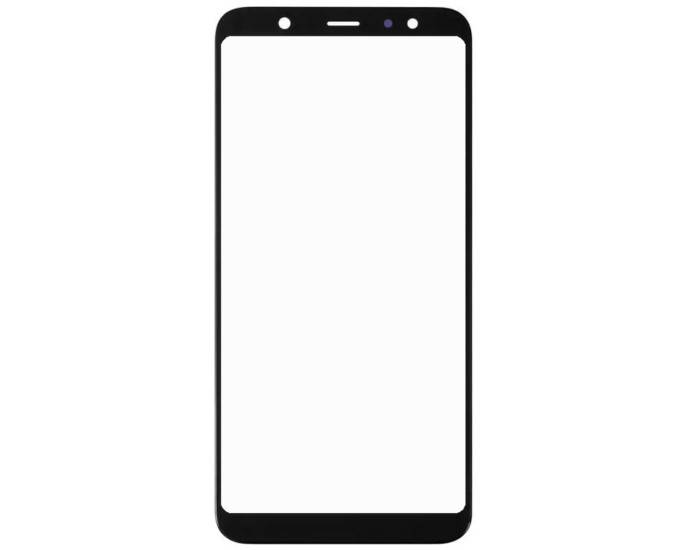 Стекло фронтальное с OCA пленкой Samsung A605 Galaxy A6 Plus 2018, черное