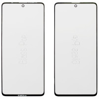 Стекло фронтальное с OCA пленкой Samsung A71 A715 /M51 M515 /S10 Lite G770 /Note 10 Lite N770, черное G+OCA PRo