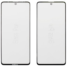 Стекло фронтальное с OCA пленкой Samsung A71 A715 /M51 M515 /S10 Lite G770 /Note 10 Lite N770, черное G+OCA PRo