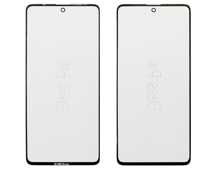 Стекло фронтальное с OCA пленкой Samsung A71 A715 /M51 M515 /S10 Lite G770 /Note 10 Lite N770, черное G+OCA PRo