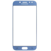 Стекло фронтальное с OCA пленкой Samsung J4/J400, голубой