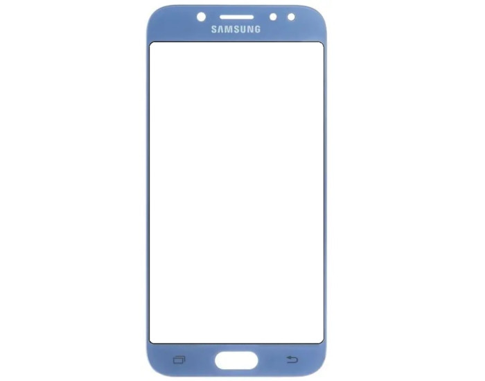 Стекло фронтальное с OCA пленкой Samsung J4/J400, голубой