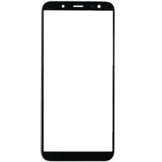 Стекло фронтальное с OCA пленкой Samsung J600F J6 2018 /A600, черное с олеофобным покрытием, оригинал