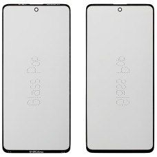 Стекло фронтальное с OCA пленкой Samsung M317 M31s, черное G+OCA PRo
