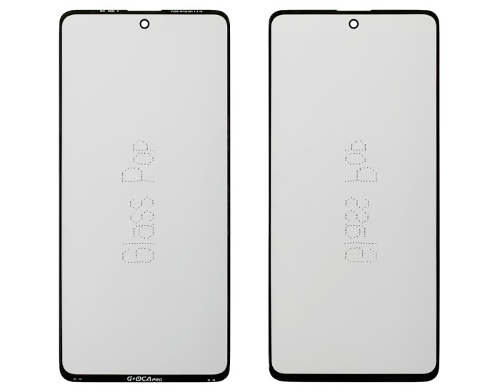 Стекло фронтальное с OCA пленкой Samsung M317 M31s, черное G+OCA PRo