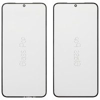 Стекло фронтальное с OCA пленкой Samsung S916 Galaxy S23 Plus ,черное, оригинал G+OCA-PRo