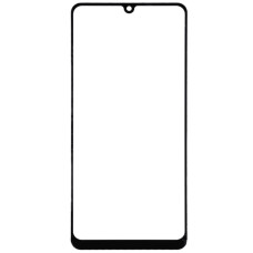 Стекло фронтальное с OCA-пленкой Samsung A315 A31, черное с олеофобным покрытием, оригинал