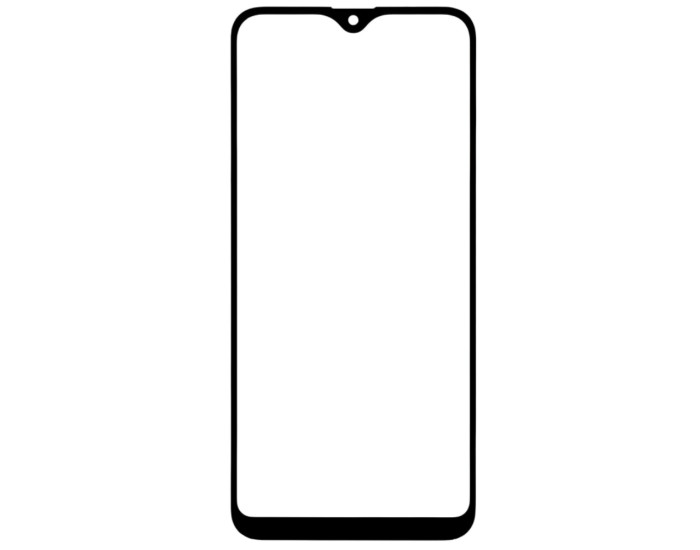 Стекло фронтальное с OCA-пленкой для Samsung A202 A20E, черное
