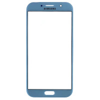 Скло фронтальне з OCA-пленкой для Samsung A720F Galaxy A7 2017, синє