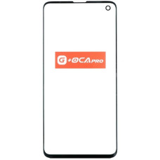 Стекло фронтальное с OCA-пленкой для Samsung G973F Galaxy S10, черное, оригинал G+OCA PRo